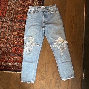 Agolde Faded Denim Jeans